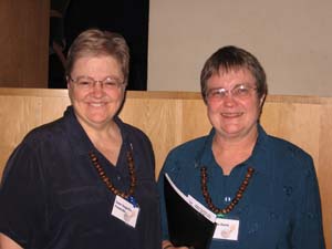 Toni Harris and Jacqueline Provencher