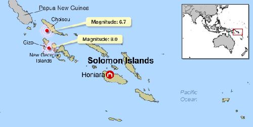 Tsunami Solomon Islands