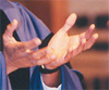 preaching hands